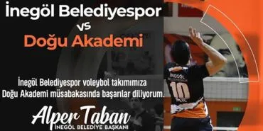 İnegöl Belediyespor Doğu Akademi Maçına Davet haberi