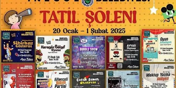 İnegöl’de Sömestr Tatili Dolu Dolu Geçecek haberi
