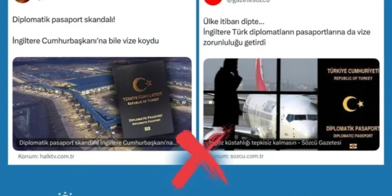 İngiltere’nin diplomatik pasaport sahiplerinde vize iddialarına açıklama haberi
