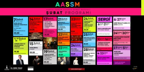 İzmir'de 'Şubat' sanatla uzayacak haberi