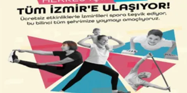 İzmir’de spor çalışmaları hız kesmiyor haberi