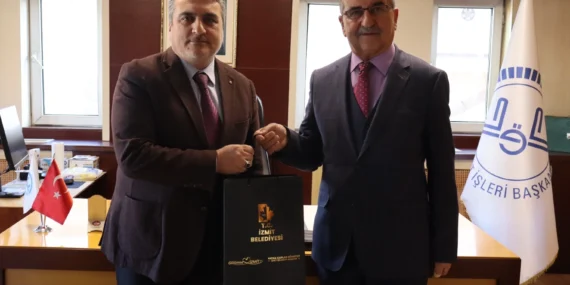 İzmit Belediyesinden Gölcük Müftülüğüne ziyaret