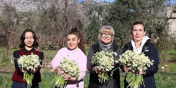 Kadın üreticilere mis kokulu destek haberi