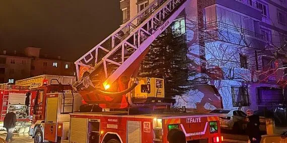 Kahramankazan'da yangın 1 kişi hayatını kaybetti haberi