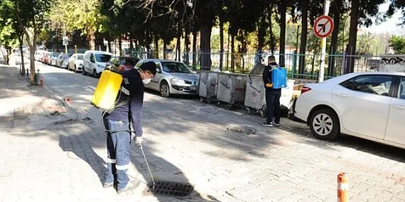 Karşıyaka’da ilaçlama mesaisi devam ediyor gündem haberi