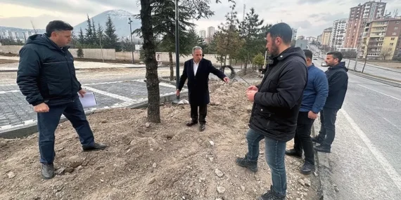 Kayseri Talas'ta millet bahçesi tam gaz haberi