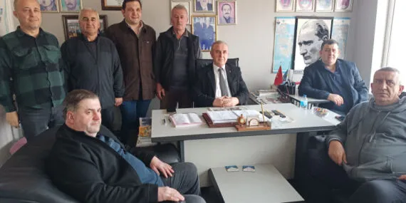 Keşan'da Sebze Bakkal ve Manavlar Odası'nda görev değişimi haberi