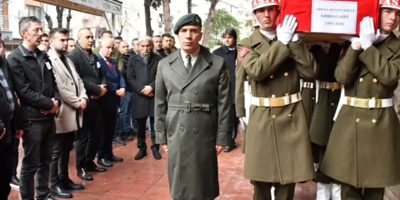 Kıbrıs Gazisi sonsuzluğa uğurlandı haberi