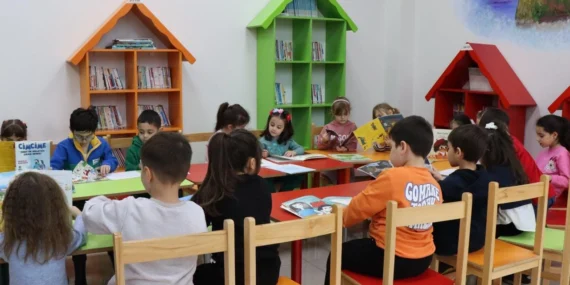 Kocaeli İZGİM Çocuk Kütüphanesi hafta sonları da açık! haberi