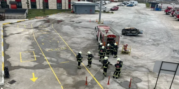 Kocaeli İtfaiyesi’nden AKUT’a eğitim haberi