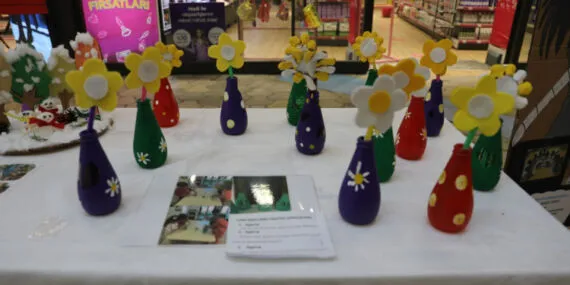 Kocaeli İzmit'te dönem sonu sergisi açıldı haberi