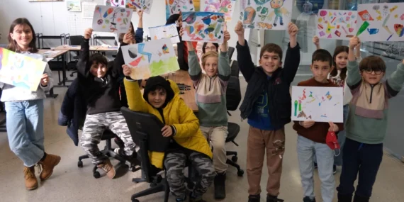 Kocaeli'de çocuklar tatil keyfini ikiye katladı haberi