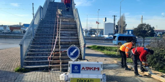 Kocaeli'den Gebze’de üst geçit tadilatı haberi