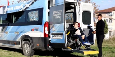 Kocaeli'nin 'Engelsiz Taksi'si 2024'te 38 bin kişiye ulaştı haberi