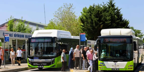 Kocaeli'nin otobüsleri 51 milyon yolcu taşıdı haberi