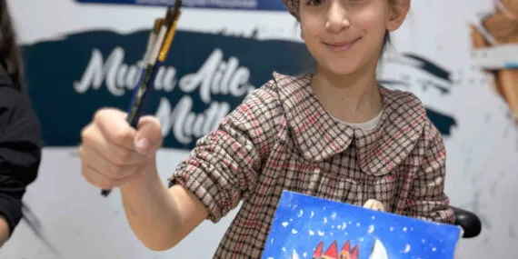 Kocaelili çocuklar yarıyıl coşkusunu Anne Şehir'de yaşıyor haberi