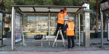 Kocaeli’nde duraklar ışıl ışıl haberi