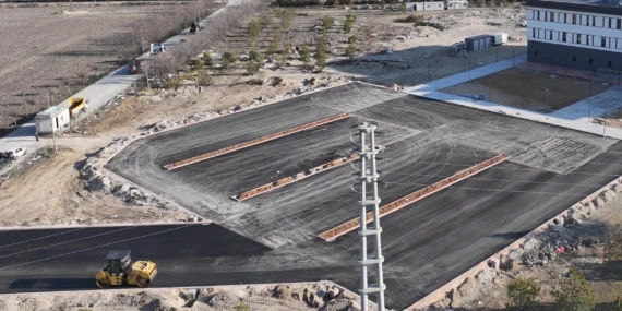 Konya Kayacık Tesisleri’ndeki otopark zemin asfaltının yapımı tamamlandı haberi