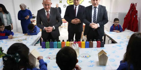 Konya Meram'da çocuklar maharetlerini sergiledi haberi