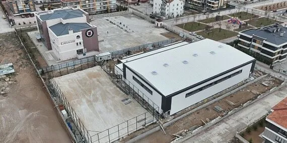 Konya Spor Lisesi Kapalı Spor Salonu ve Suni Çim Saha haberi