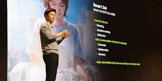 Krafton, CES 2025’te NVIDIA ACE İle Geliştirilen Birlikte Oynanabilir Karakteri (CPC) Fuar Katılımcılarının Beğenisine Sundu haberi