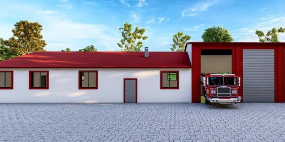 Malatya Darende’ye itfaiye hizmet binası inşa ediyor haberi