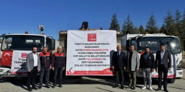 Malatya Doğanşehir'e TBB’den araç desteği haberi