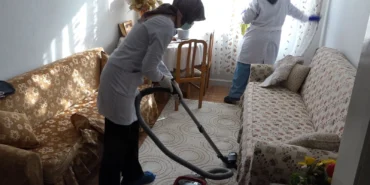 Malatya'da evde temizlik hizmetleri sürüyor haberi