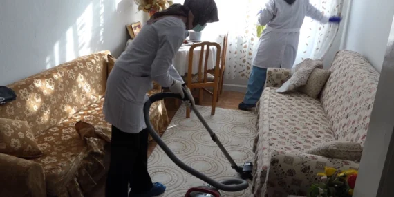 Malatya'da evde temizlik hizmetleri sürüyor haberi