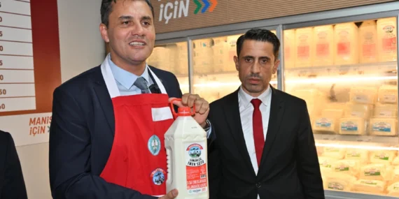 Manisa Büyükşehir üreticiden tüketiciye köprü oluyor haberi