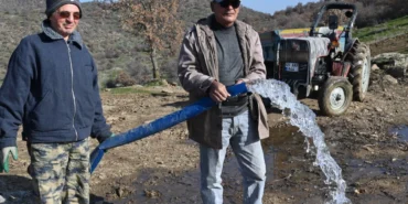 Manisa'da İsmailbey Mahallesi suya kavuştu haberi