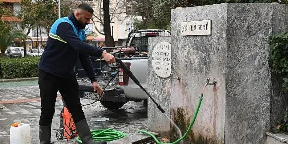 Manisa'nın Can Damarları Temizleniyor, Hayrat Çeşmelerine Hayat Veriliyor haberi