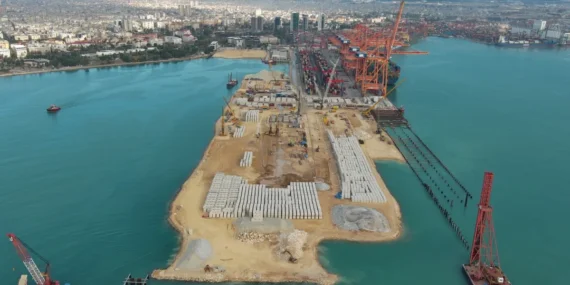 Mersin Limanı genişliyor… Mersin'in kapasitesi 1 milyon TEU artacak haberi