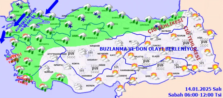 Meteoroloji uyardı! Dışarıya çıkarken dikkat! haberi