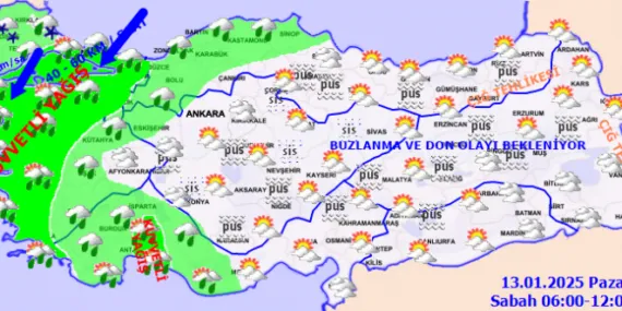 Meteoroloji'den 'kuvvetli' uyarı! haberi