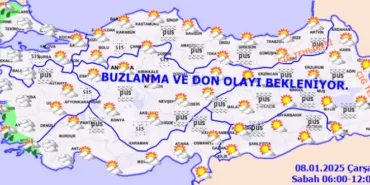 Meteoroloji'den 8 Ocak hava raporu... Bugün hava nasıl olacak? haberi