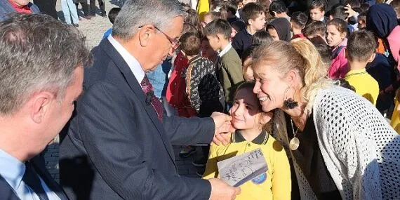 Minik öğrenciden Başkan Topaloğlu’na mektup haberi