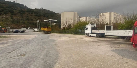 Muğla Büyükşehir kamyon ve tır park sorununu çözdü haberi