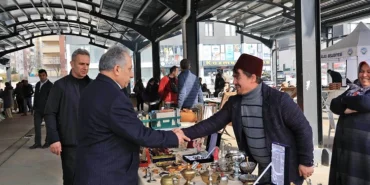 Mustafa Yalçın'dan Antika Pazarı'na ziyaret haberi