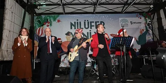 Nilüfer 2025’i coşku ile karşıladı