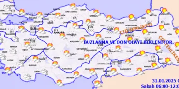 Ocak'ın son gününde yurtta hava nasıl? haberi