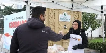 Öğrencilere Sabah Çorbası İnegöl Belediyesi’nden haberi