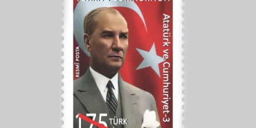 PTT'den yılın ilk pulu Ata'ya haberi