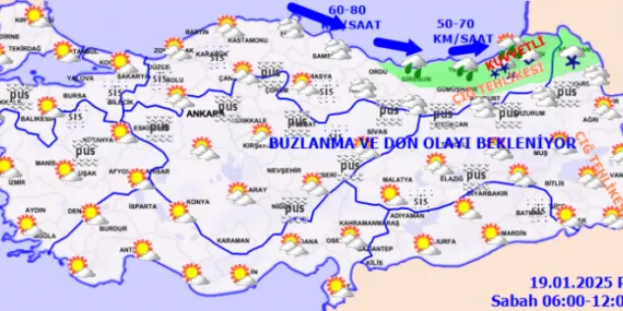 Rize ve Artvin kıyılarına 'kuvvetli' uyarı! haberi