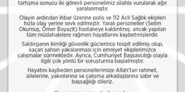 Rize'de PTT'ye saldırı! 2 ölü haberi