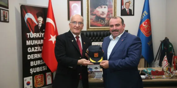 Saadet Partisi Bursa'dan Muharip Gaziler'e ziyaret haberi