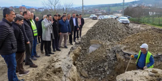 Sakarya Kaynarca’nın yeni atık su hattında  sona gelindi haberi