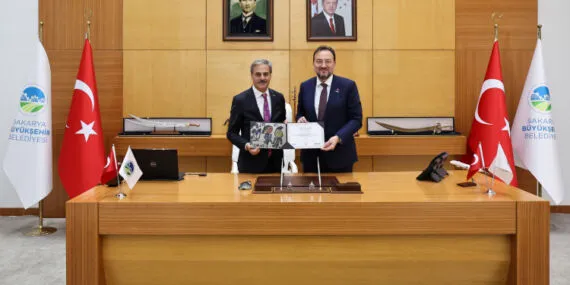 Sakarya'da Başkan Alemdar MÜSİAD Genel Başkanı'nı ağırladı haberi