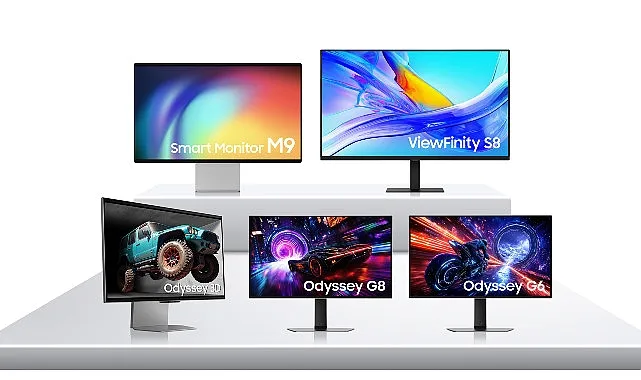 Samsung'un yapay zekâ özellikli yeni monitörleri CES 2025’te sahneye çıktı haberi