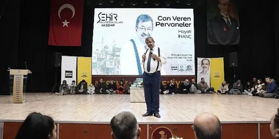 Şehir Konferanslarında Hayati İnanç ve Dursun Ali Erzincanlı Konyalılarla Buluştu haberi
